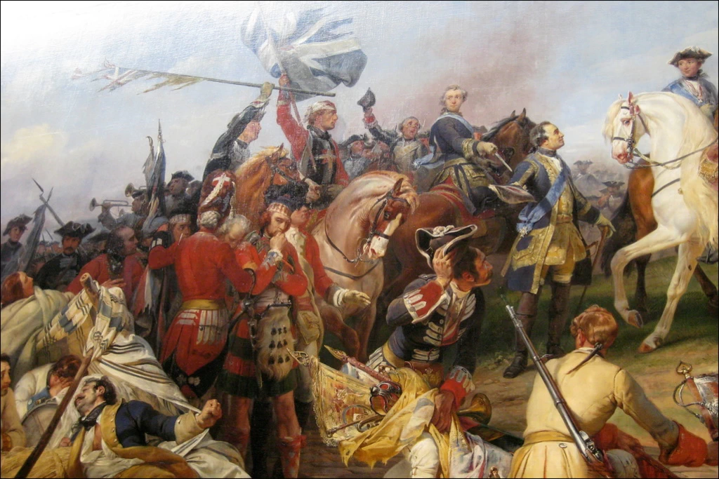  78-La battaglia di Fontenoy, 11 maggio 1745 - Versailles-dettaglio 